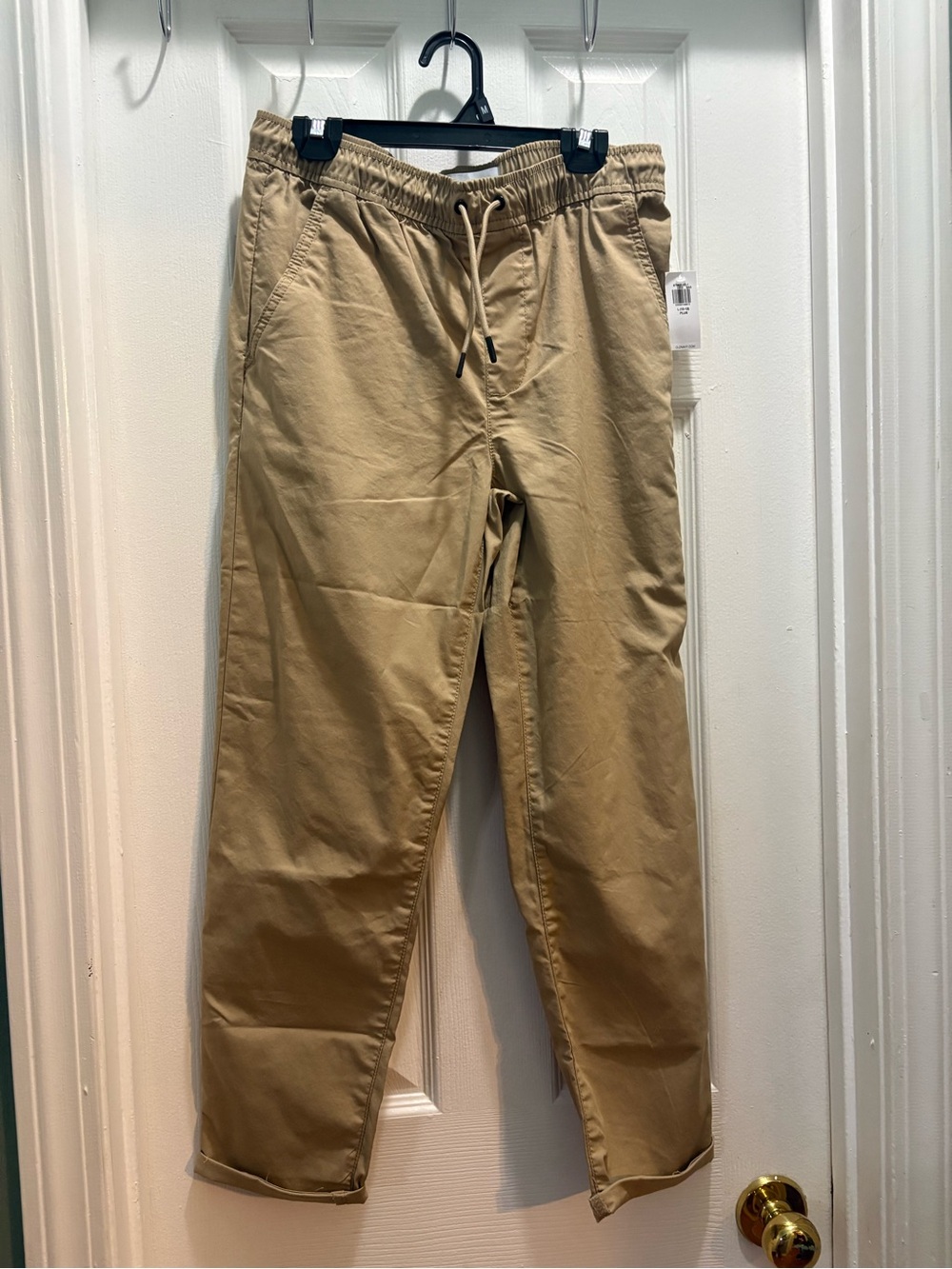 Old Navy Boys Tan Drawstring Pants (10/12)